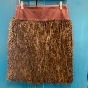 Max Azria Brown Mini Skirt 2